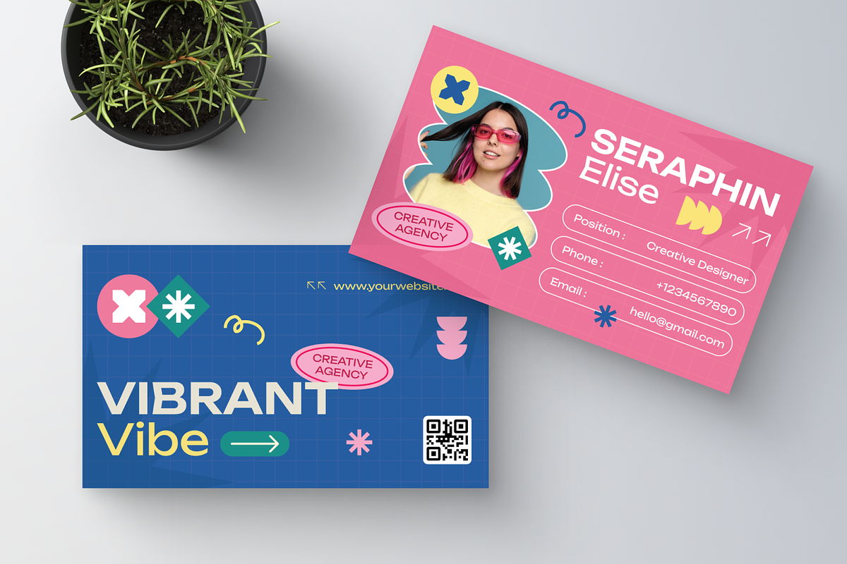 Creative Agency Business Card, a Business Card Template by Annora Studio (Photo 6 of 6)