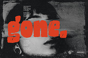 Tracklist - Rough Bold Font, a Sans Serif Font by Sarid Ezra (Thumbnail 6 of 11)