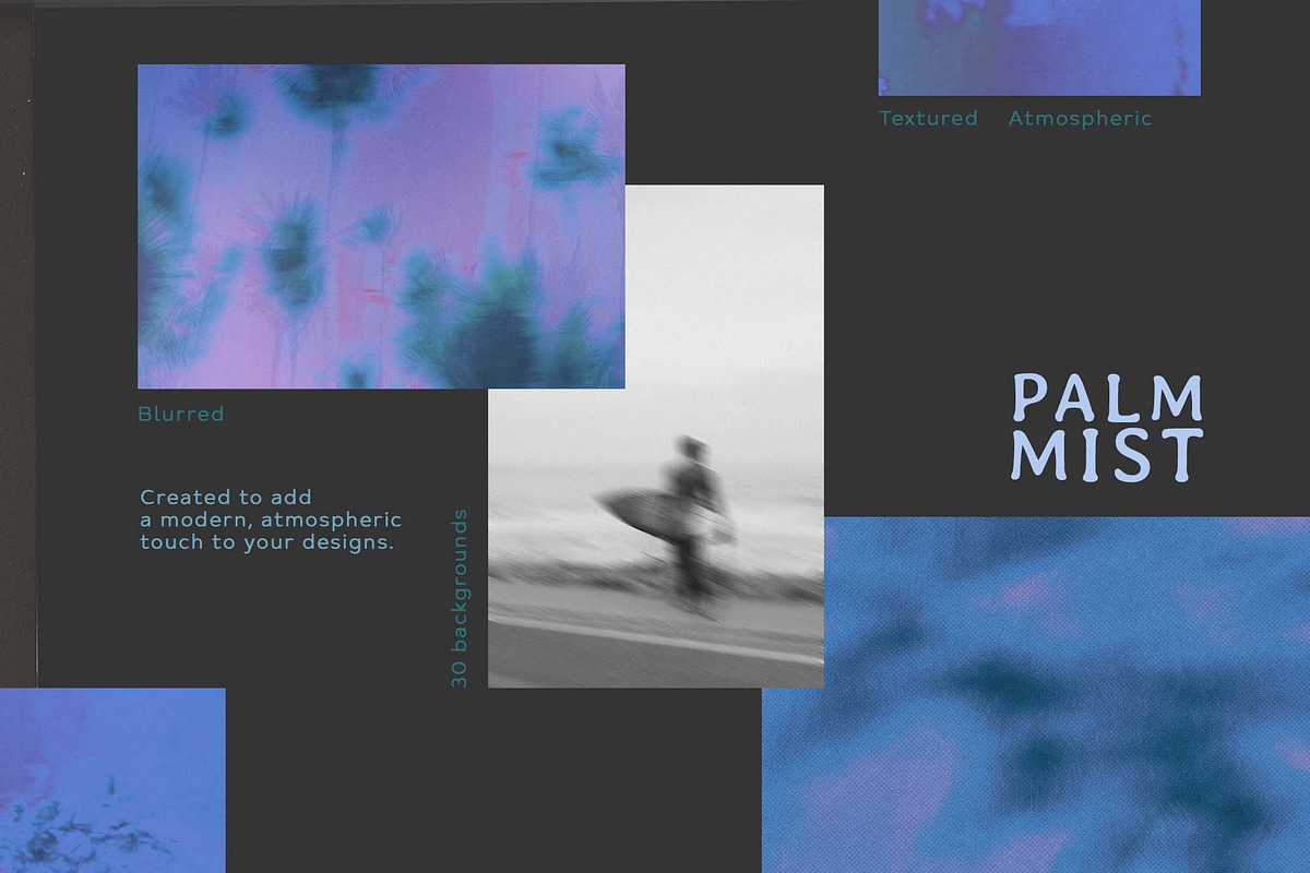 Bloom Mirage- Palm Mist, a Background Graphic by DigARTbyHavroshka (Photo 3 of 11)
