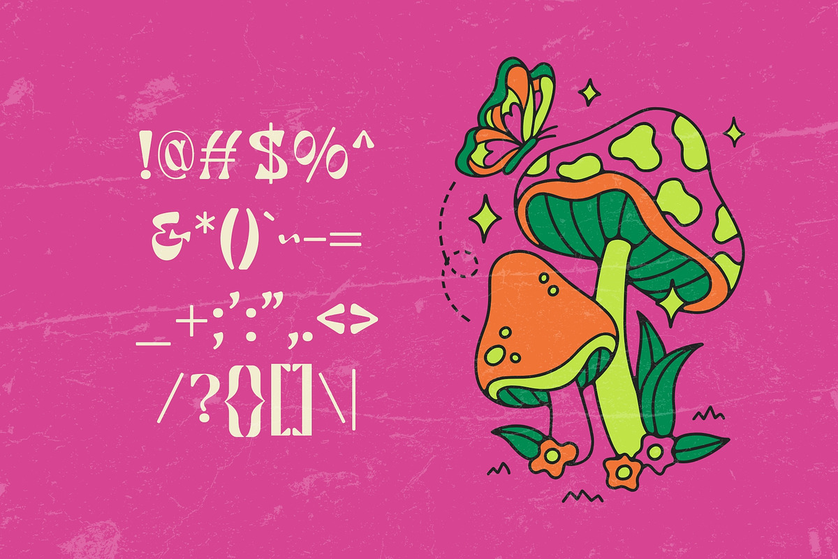 Maverick - Groovy 1960's Typeface, a Sans Serif Font by HipFonts (Photo 7 of 9)