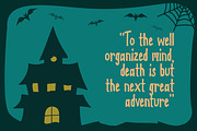 Hayowen Spooky Typeface + Extras, a Serif Font by Fikry Alfatih (Thumbnail 5 of 7)