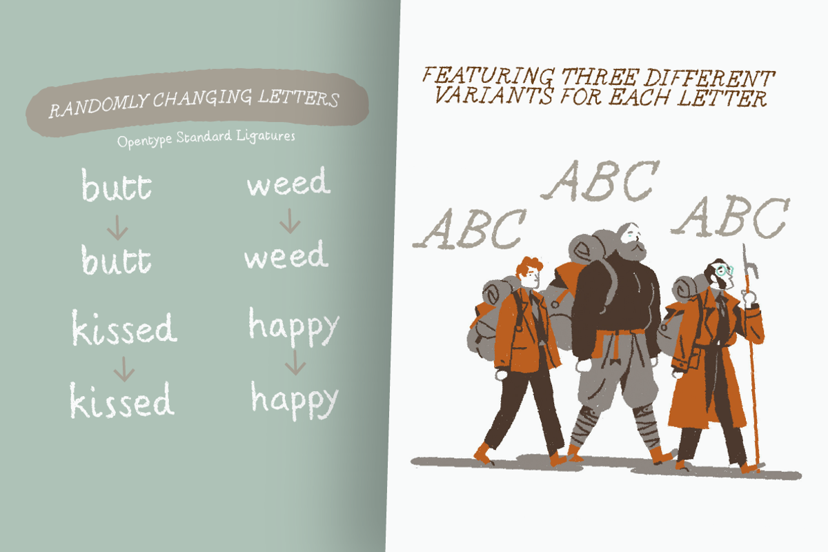 Berton - 2 fonts preview 4