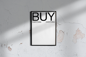 Framed Poster Mockup