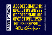 Bagor Moskow | Sport Font, a Serif Font by Twicolabs Fontdation (Thumbnail 5 of 5)