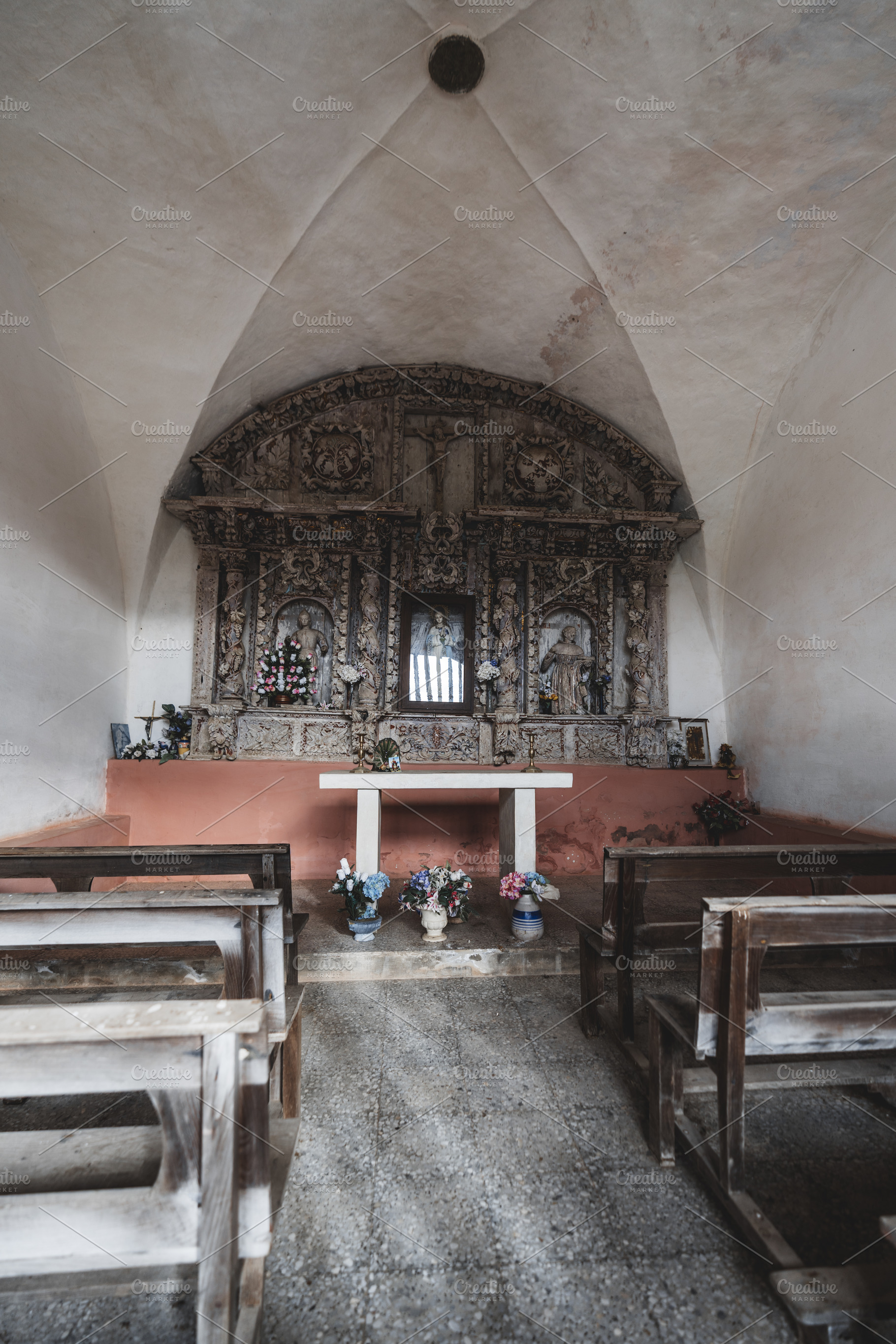 Rustic chapel on Camino de Santiago, an Architecture Photo by SkyNext