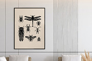 Insects Linocut Clipart, an Illustration by ClayStudio (Thumbnail 5 of 7)