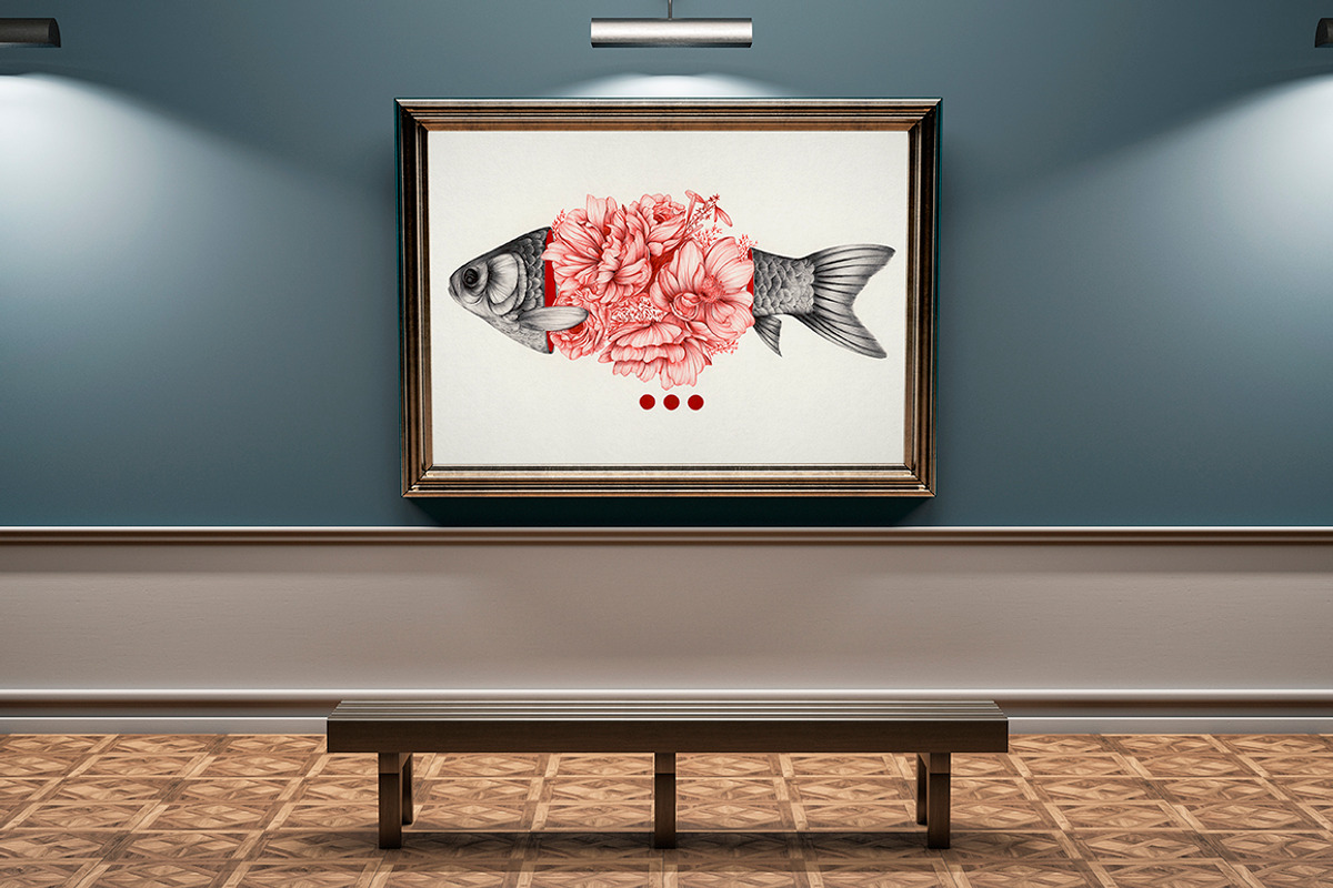 Poster Frame Mockup Set 2, a Print Template by Best Pixels™ (Photo 5 of 6)