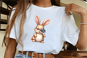 Easter Steampunk Bunny Clipart, an Illustration by CrexoraLab (Thumbnail 1 of 5)
