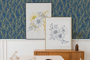 Anemones. Pencil and gold collection, a Decorative Illustration by DamriNa art (Thumbnail 10 of 10)