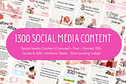All-in-One Social Media Content, a Templates & Theme by wekreatif (Thumbnail 1 of 10)