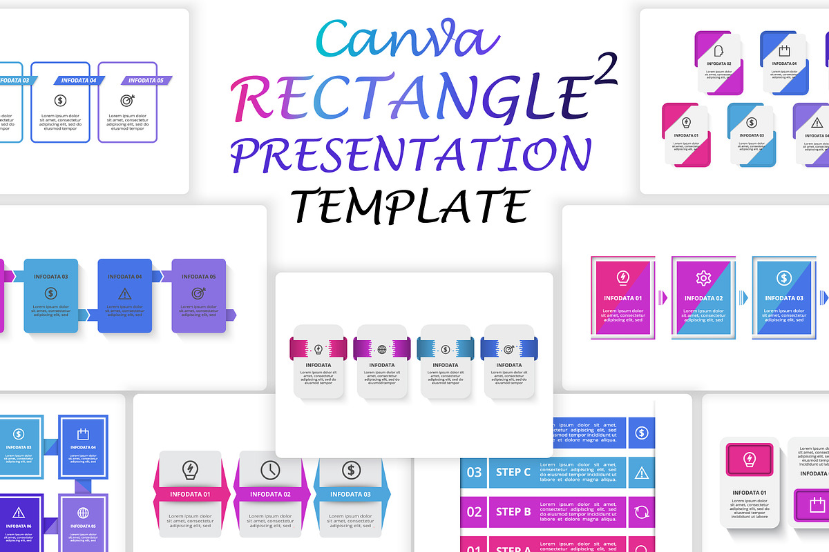 Mega Set Canva Presentation Template, a Presentation Template by Infographics project (Photo 21 of 30)