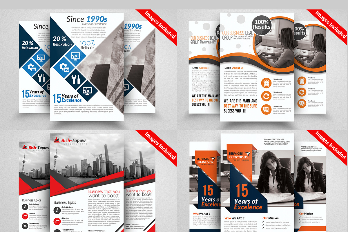 10 Business Corporate Flyer Bundle, a Flyer Template by Business Flyers (Photo 3 of 4)