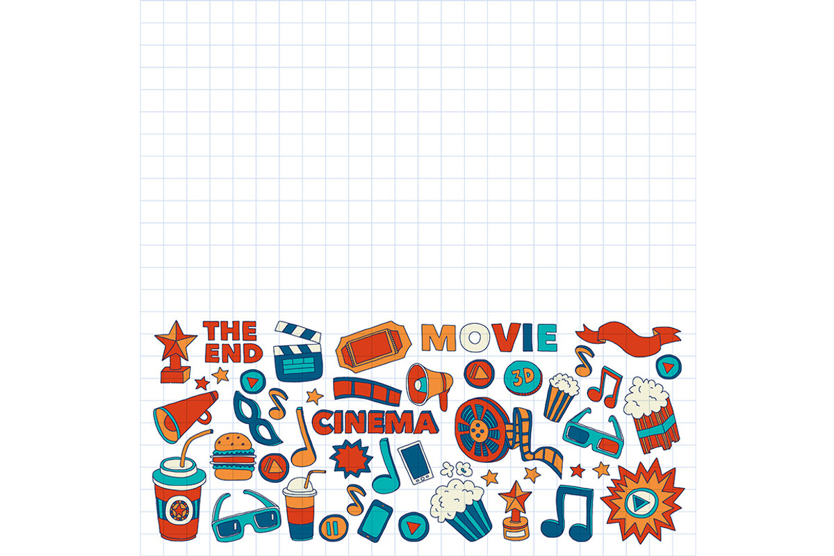 It's movie time! Notepad paper, a Texture Illustration by Art Loft (Photo 9 of 16)