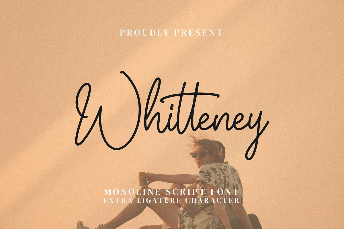 Whitteney, a Script Font by Integritype Studio (Photo 1 of 15)