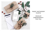 Animated Instagram photo. Mockup # 6, a Social Media Template by Una Matison (Thumbnail 2 of 3)