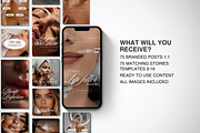 150 Medspa Social Media Templates, a Social Media Template by DesignsbyMariaStudio (Thumbnail 2 of 11)