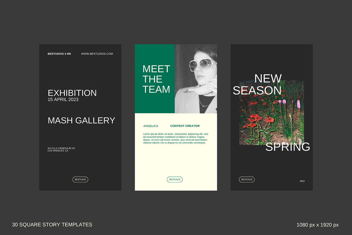 Instagram post and story template, a Templates & Theme by hk__dsgn (Photo 13 of 14)