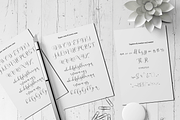 Symphony, a Script Font by Letter-P (Thumbnail 7 of 7)