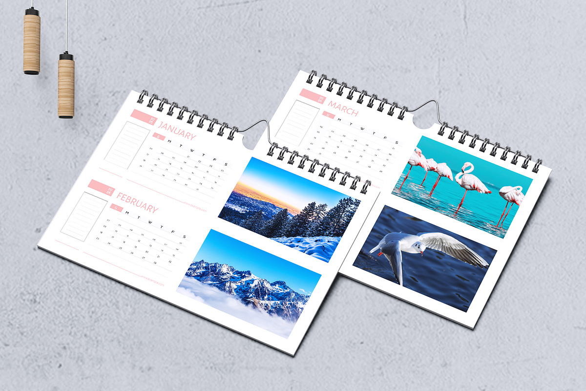 Wall Calendar Template 2025, a Stationery Template by MightyDesign (Photo 1 of 7)