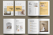 Modern Minimal Portfolio Booklet, a Brochure Template by MightyDesign (Thumbnail 2 of 6)