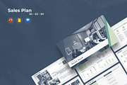 30-60-90 Day Sales Plan Presentation, a Presentation Template by JetzTemplates (Thumbnail 1 of 5)