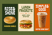 Toasted Avenue Vintage Deli Font, a Script Font by Littlehand (Thumbnail 4 of 9)