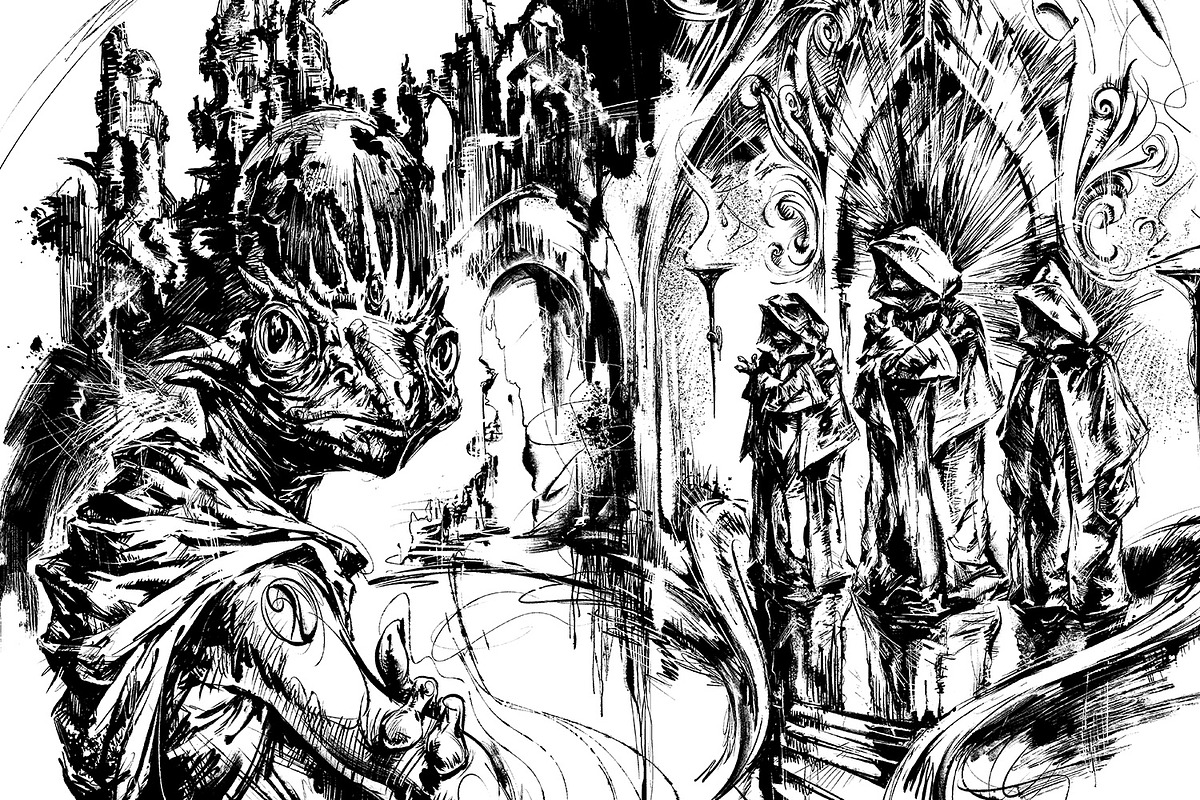 INK. 41+ Clip Studio inking brushes, a Brush Add-On by Eldar Zakirov's (Photo 14 of 17)