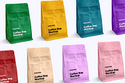 Kraft Coffee Bag PSD Mockups Set, a Packaging Mockup by easy.way (Thumbnail 5 of 8)