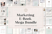 Canva Marketing E-Book Mega Bundle, a Templates & Theme by Amado Brand Design Studio (Thumbnail 1 of 15)