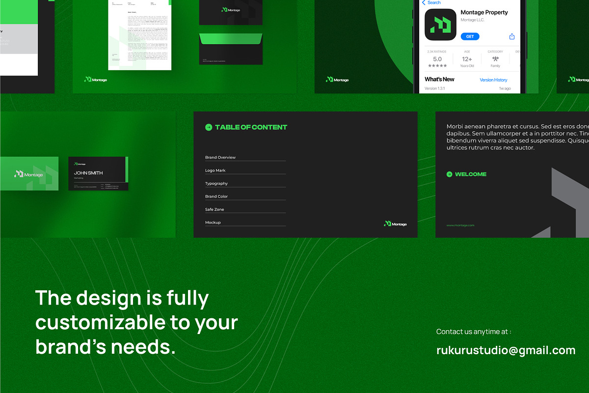 Montage Brandguide, a Presentation Template by Rukuru Studio (Photo 6 of 6)