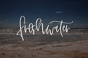Freshwater, a Sans Serif Font by OnTheSpotStudio (Thumbnail 1 of 7)