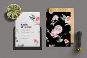 Watercolour Floral Wedding Suite, an Invitation Template by Azka Creative (Thumbnail 7 of 9)