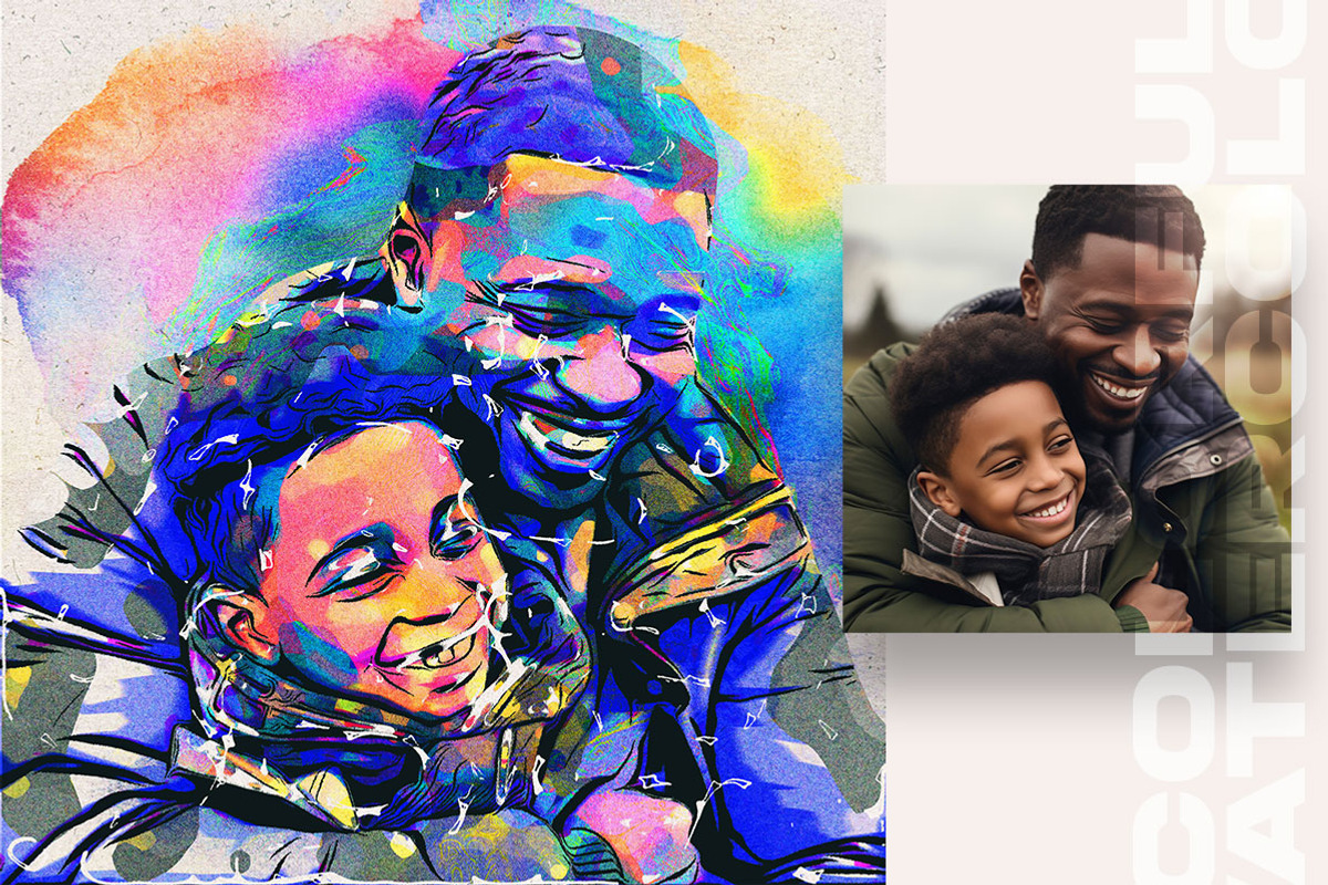 Colorful Watercolor Photo Effects, an Action Add-On by Amorjesu.com (Photo 13 of 40)