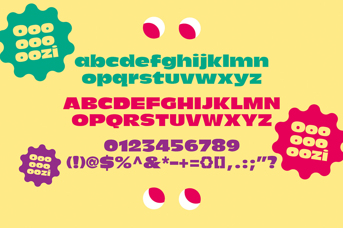 Ooozi | Big & bold font, a Sans Serif Font by Drawwwn (Photo 6 of 10)