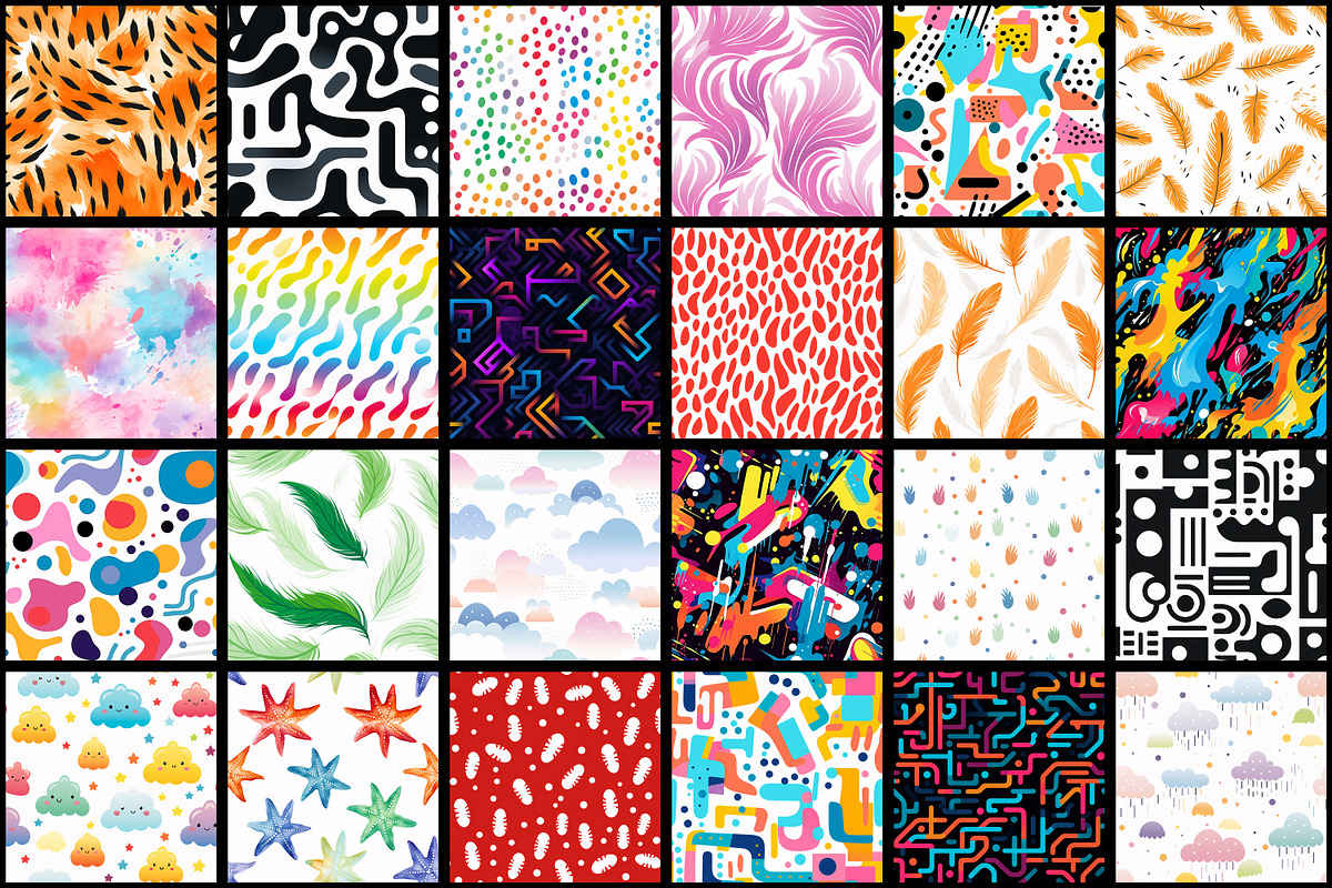 Abstract Seamless Pattern, a Pattern Graphic by Forhadx5 (Photo 3 of 21)