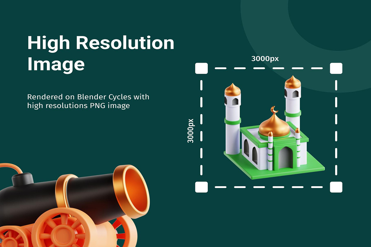 3D Ramadan Icon Set, a Food & Drink 3D Model by Lumina_ui_ux202 (Photo 5 of 8)