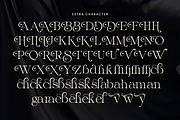 Stylish Logo Font - Bulgary, a Serif Font by Umitype (Thumbnail 7 of 8)