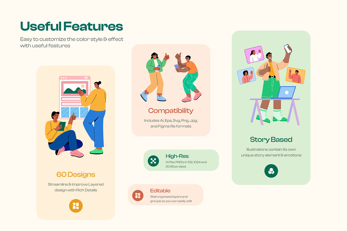 Advertising Illustration Art Set, a Finance Illustration by Brickclay (Photo 2 of 6)