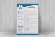 Resume Template and Cover Letter, a Resume Template by designvillage (Thumbnail 8 of 13)
