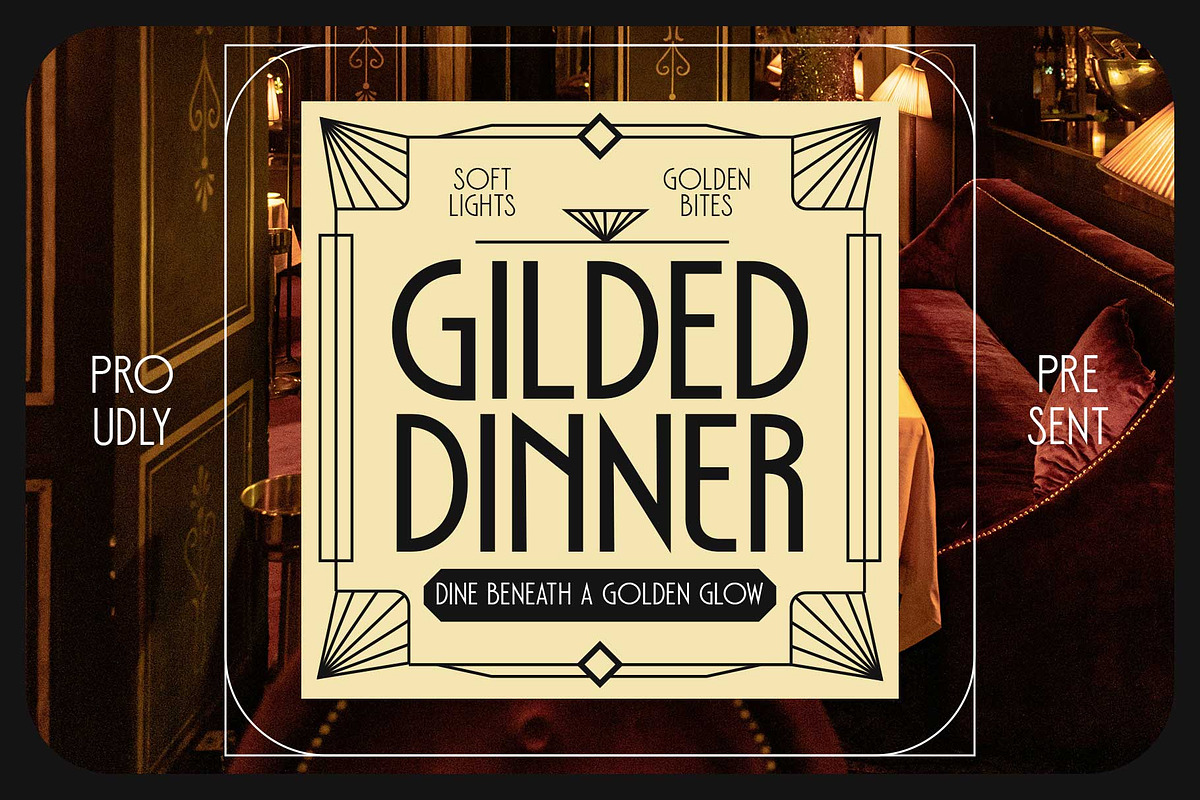 Art Deco Style - Emoritz, a Sans Serif Font by Novitype (Photo 7 of 14)