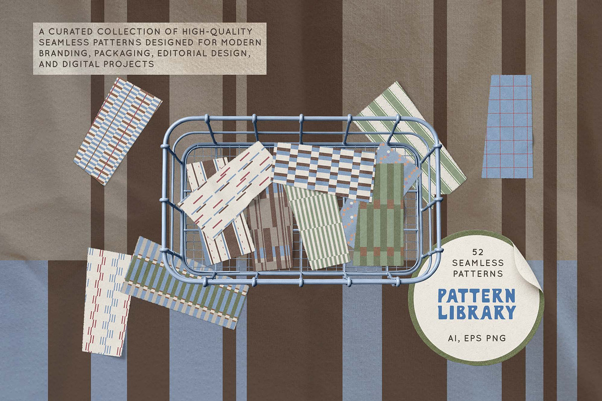 Pattern Library - Geometric Patterns, a Pattern Graphic by DigARTbyHavroshka (Photo 3 of 13)