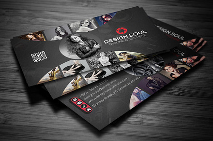Photography Business Card, a Business Card Template by Designsoul14