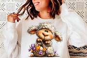 Whimsical Baby Farm Easter Clipart, an Illustration by SinaCreation (Thumbnail 7 of 11)