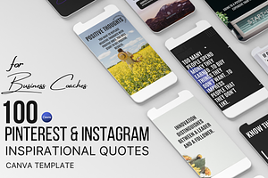 Inspirational Quote Canva Templates