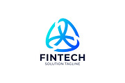 Fintech Blockchain Crypto Technology, a Branding & Logo Template by Signatoro (Thumbnail 2 of 4)