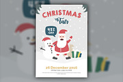 Christmas Fair Flyer, a Flyer Template by kecikreative (Thumbnail 3 of 3)
