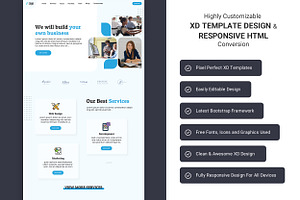 Business Website Template HTML