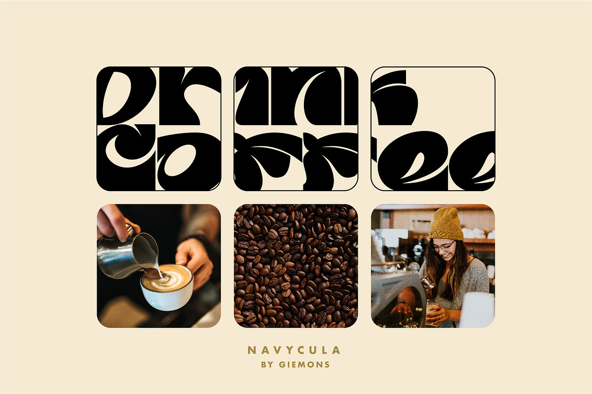 Navycula Font - Twist bold, a Serif Font by giemons™ (Photo 2 of 10)