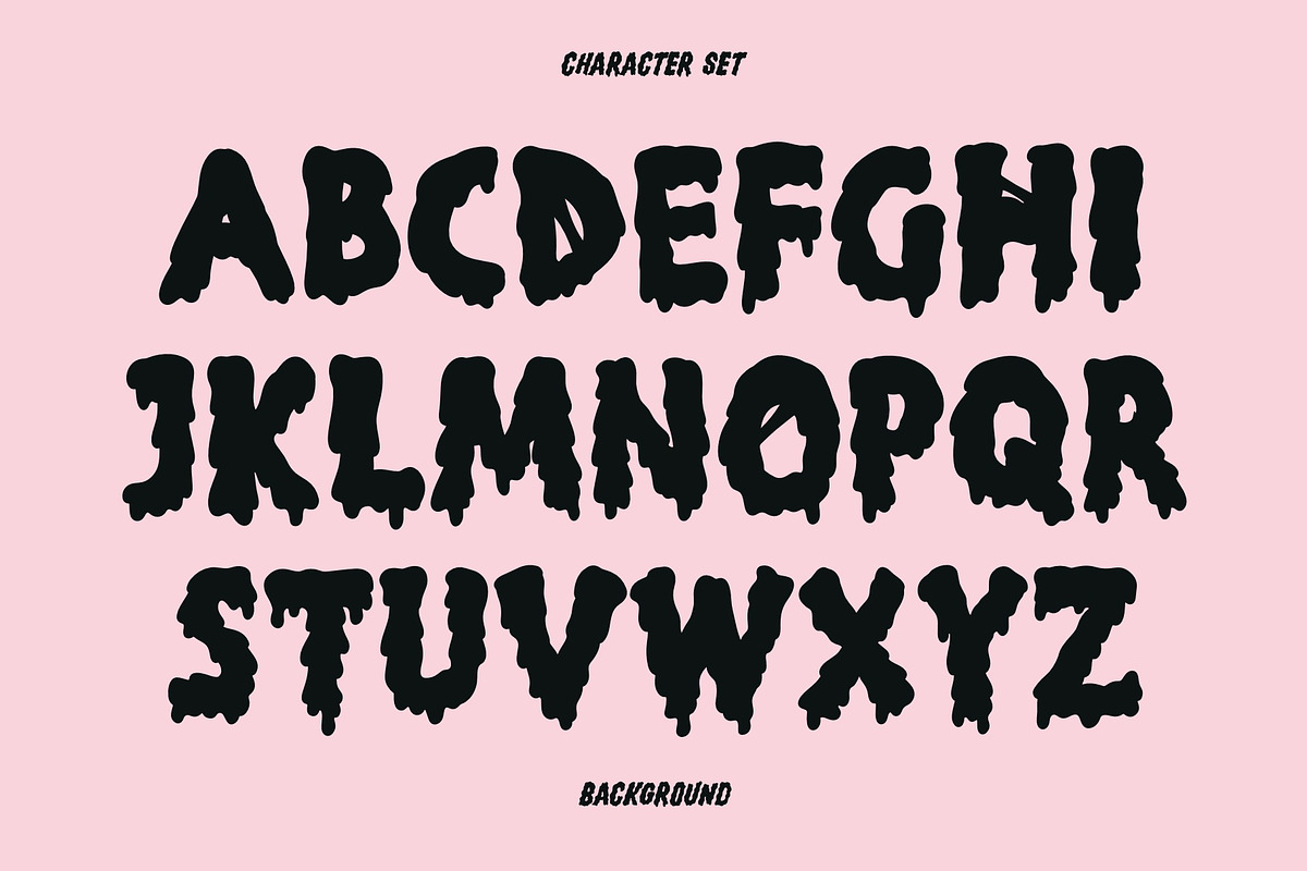 Ghost Slimer Font - Horror Font, a Handwritten Font by ariodsgn (Photo 2 of 9)