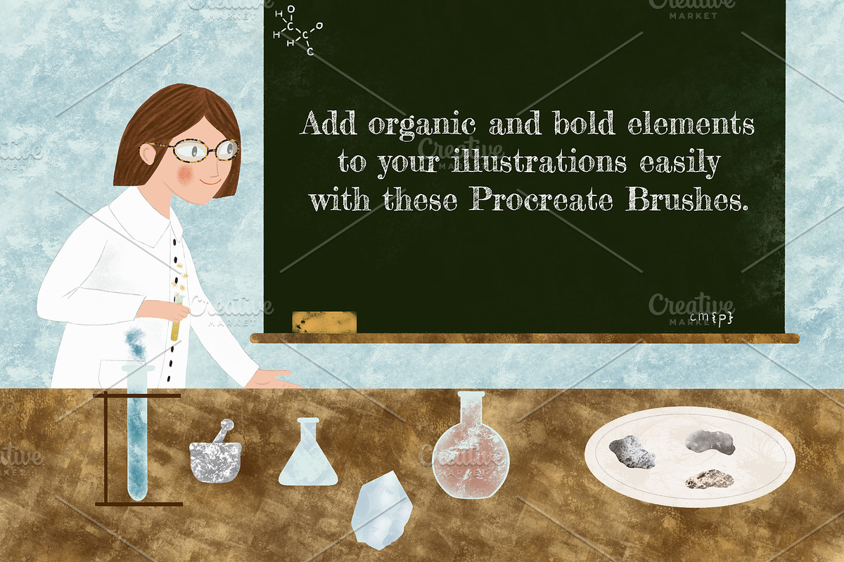 Organic Shaders for Procreate, a Brush Add-On by Biso Studio (Photo 4 of 5)